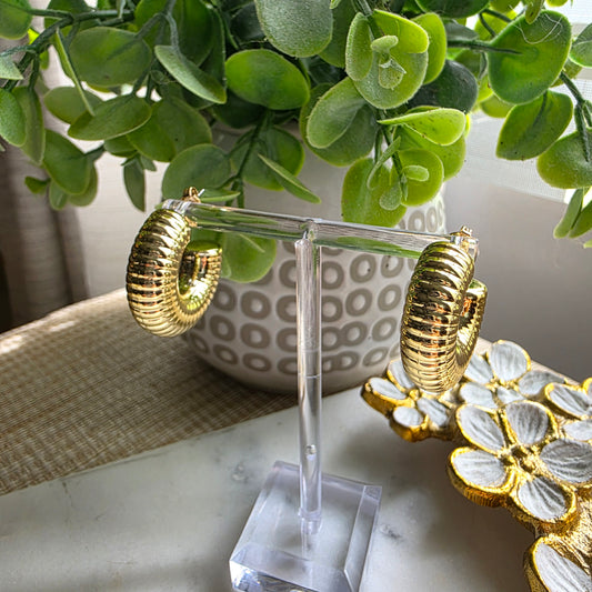 Chunky Line Earring